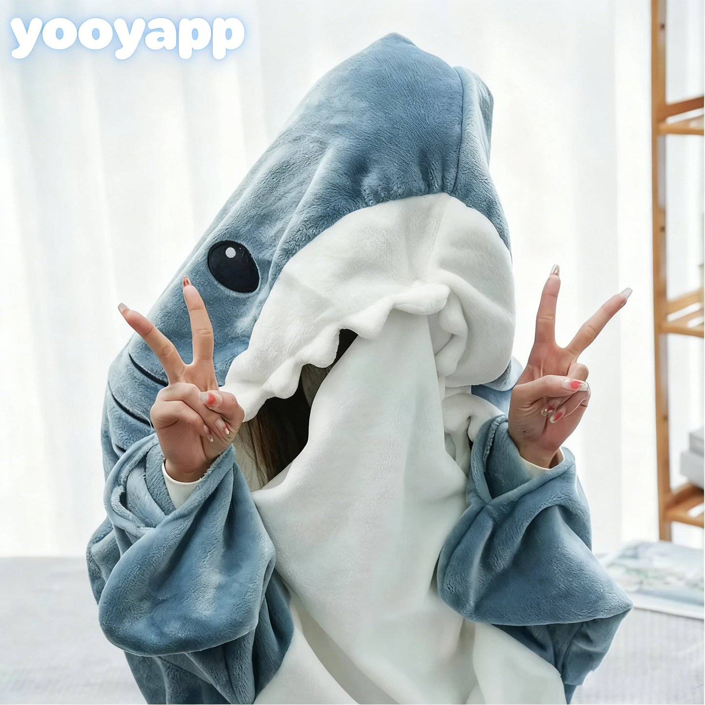SharkCuddle ™ |  Comfortable shark suit
