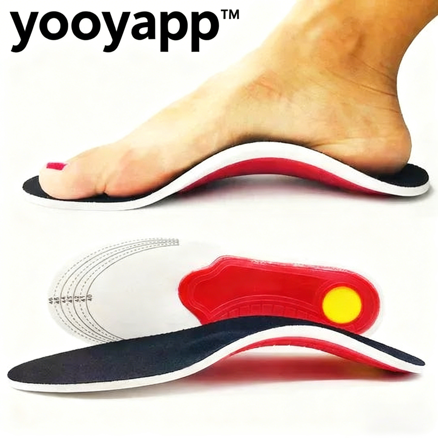 ArchEase™ - Orthopedic Insoles with Arch Support