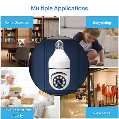 SpyBulb™ - Security WiFi Light Bulb Camera