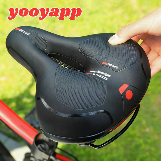 CloudRide™ – Breathable Hollow Bike Saddle