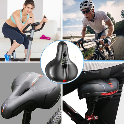 CloudRide™ – Breathable Hollow Bike Saddle