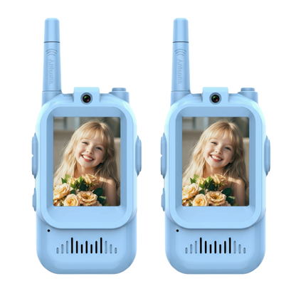 Kids'  Video Walkie-Talkie – 2-Pack HD Intercom for Playful, Secure Communication