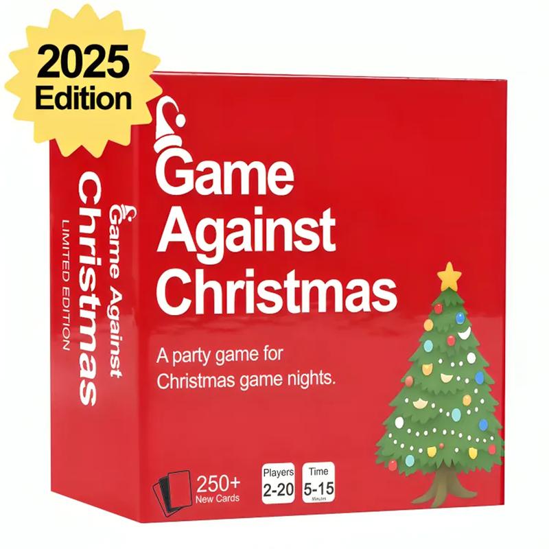 Cards Game Against Christmas- A party cards game for Christmas Game night 2025 Edition