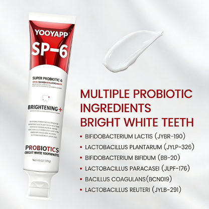 Oral Care Set | SP-6, Hydroxyapatite & 7-Pro Toothpaste + Probiotic Spray