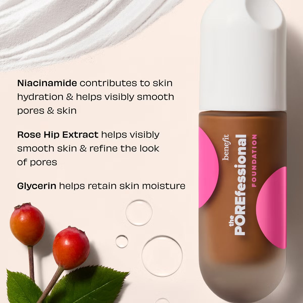 The Porefessional Smoothing & Blurring Matte Foundation