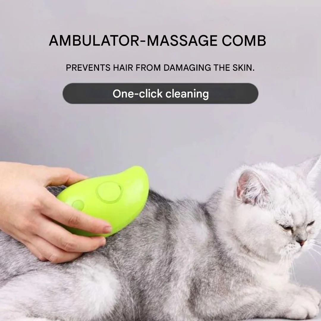 PetRelax ™  Water spray massage comb