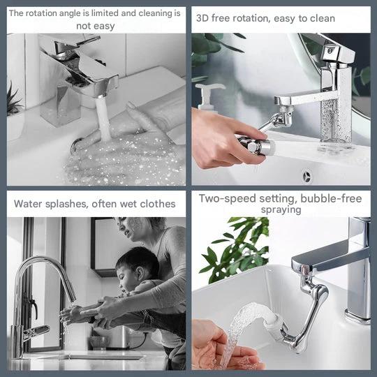 TwistTap ™ -  1080 degree rotatable extension tap